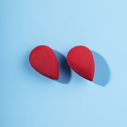 Mini Sponge Set Water Drop - Red