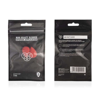 Mini Sponge Set Water Drop - Red