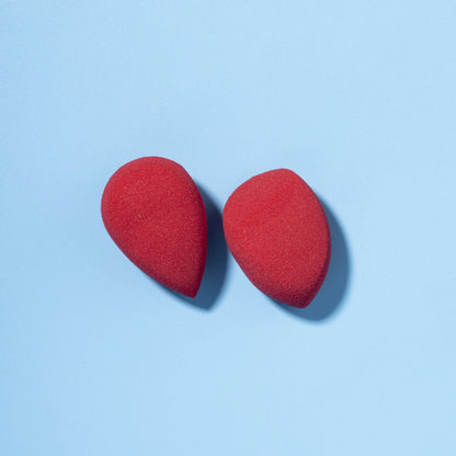 Mini Sponge Set Water Drop - Olive Cut Red