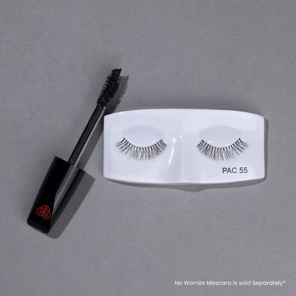 PAC Studio Tapered Lash 55 - Handmade Natural Looking, Reusable up to 12x, Seamlessly Blends with Lashes