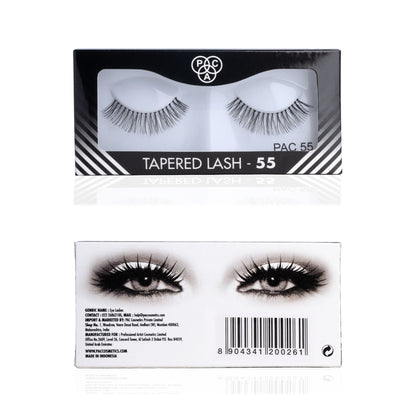 PAC Studio Tapered Lash 55 - Handmade Natural Looking, Reusable up to 12x, Seamlessly Blends with Lashes