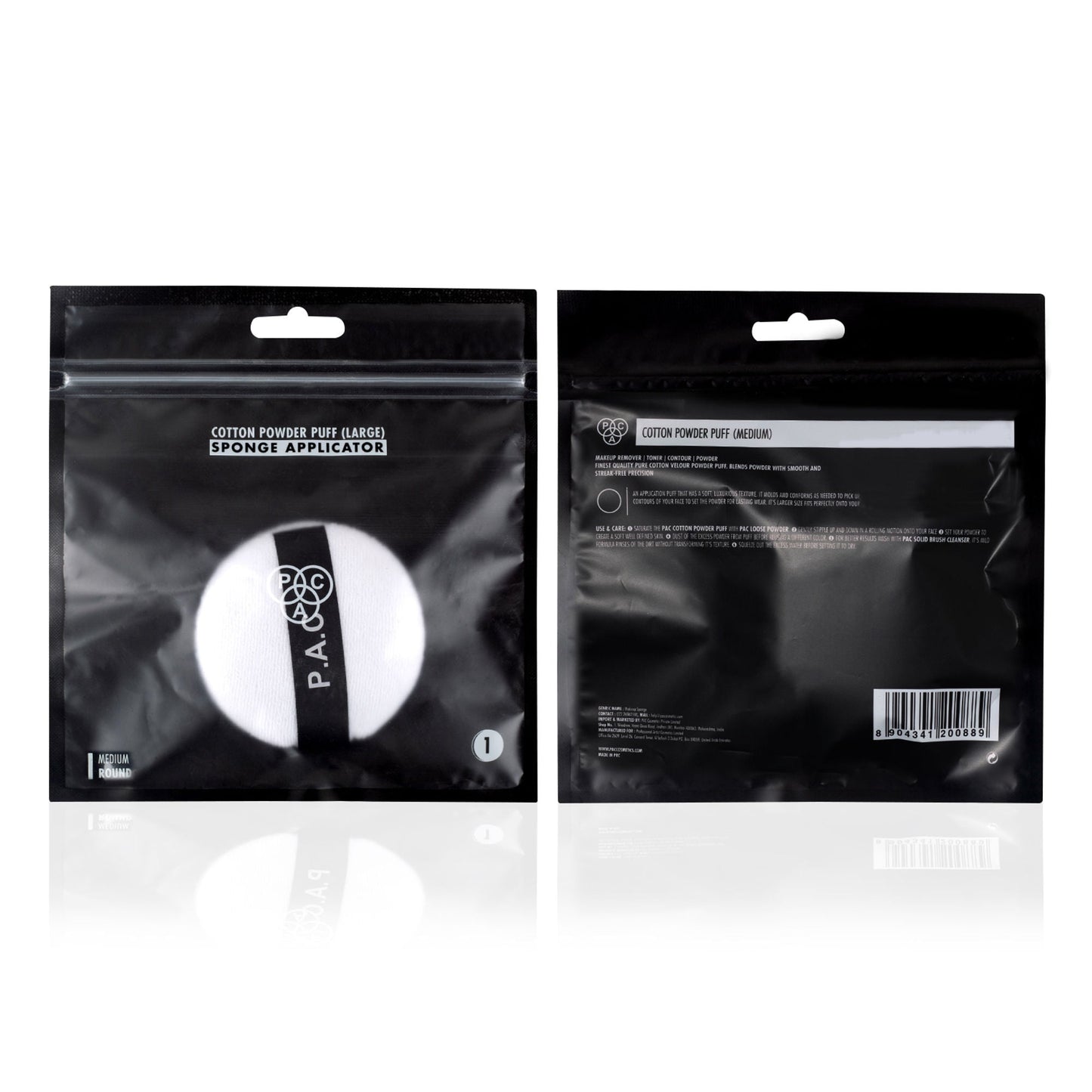 PAC Studio Medium Cotton Round Puff