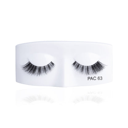 PAC Studio Tapered Lash 63 - Handmade Natural Looking, Reusable up to 12x, Seamlessly Blends with Lashes