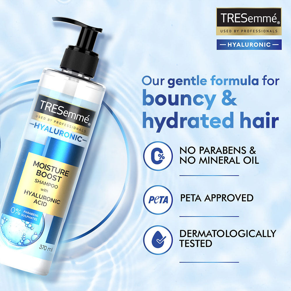 TRESemme Moisture Boost Shampoo with Hyaluronic Acid - 370 ml