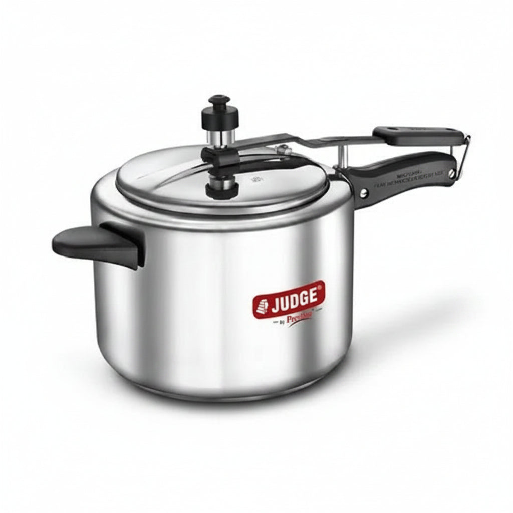 Judge by Prestige 5L Classic Stainless Steel Pressure Cooker Inner Lid Gas & Induction