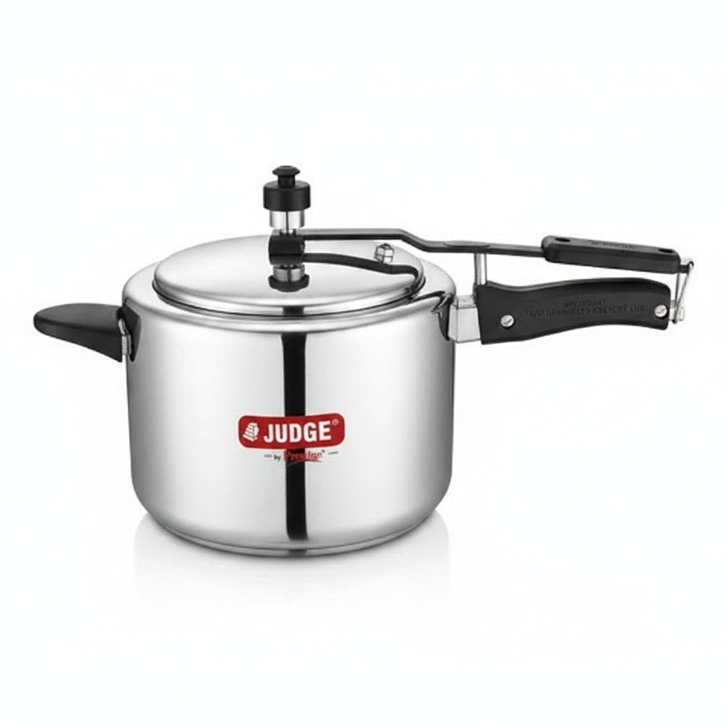 Judge by Prestige 5L Classic Stainless Steel Pressure Cooker Inner Lid Gas & Induction