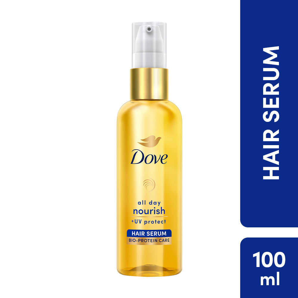 Dove  All Day Nourish + UV Protect  Hair Serum - 100 ml