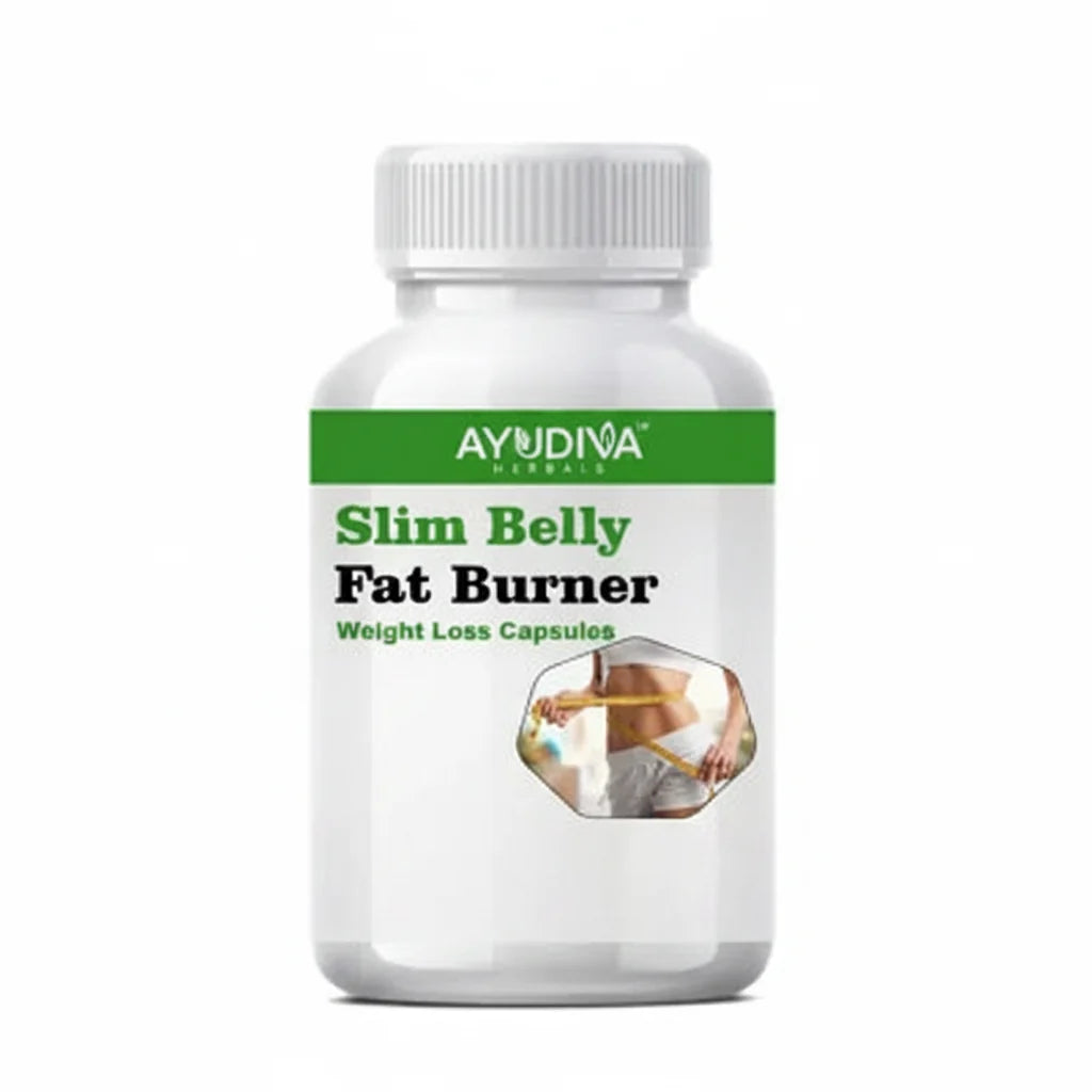 Ayudiva Herbals Slim Belly Fat Burner - 60 caps