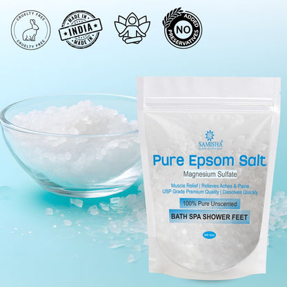 Samisha Pure Epsom Salt For Pain Relief