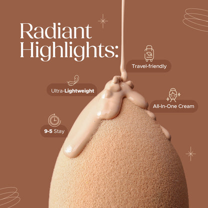Hilary Rhoda Radiant Bb Foundation - Ivory 03