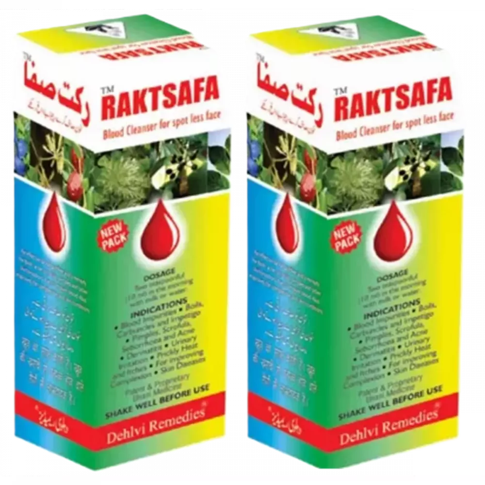 Dehlvi Remedies Rakt Safa - 200 ml (Pack of 2)