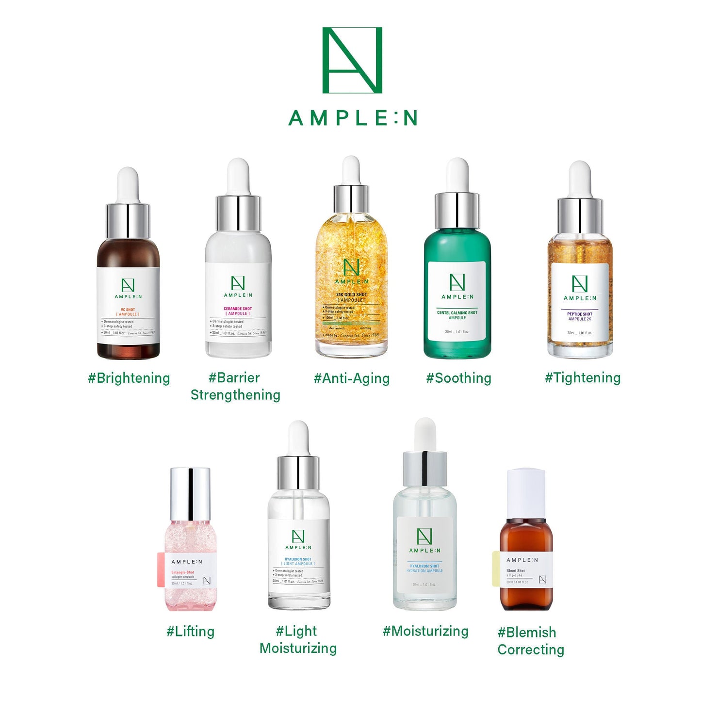 AMPLE:N Centel Calming Shot Ampoule