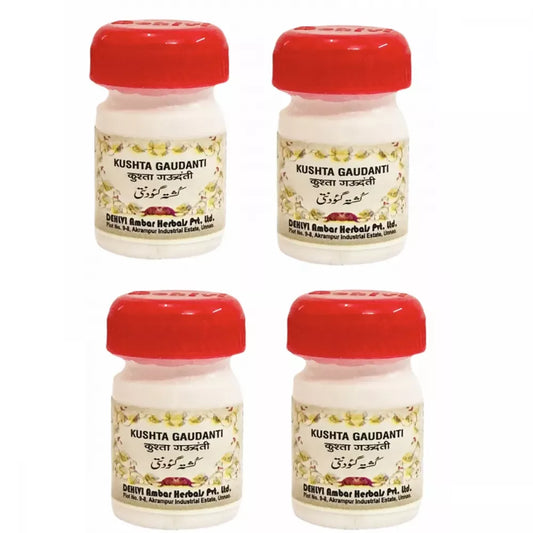 Dehlvi Ambar Kushta Gaudanti - 10 gms (Pack of 4)