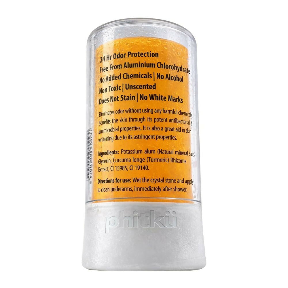 Phitku Crystal Roll On Deo with Turmeric