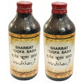 Dehlvi Ambar Sharbat Zoofa Sada - 200 ml (Pack of 2)