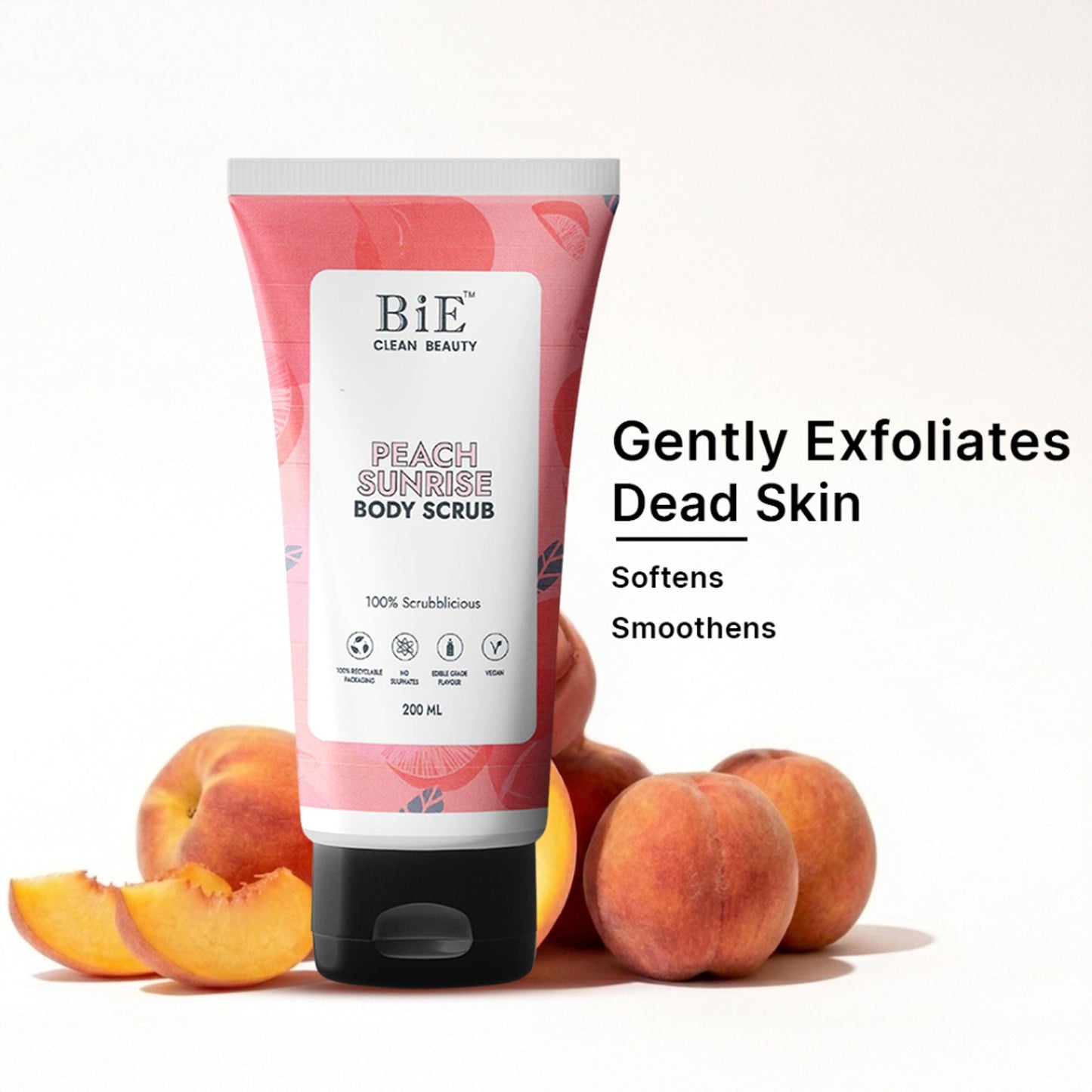 BiE Peach Sunrise Body Scrub