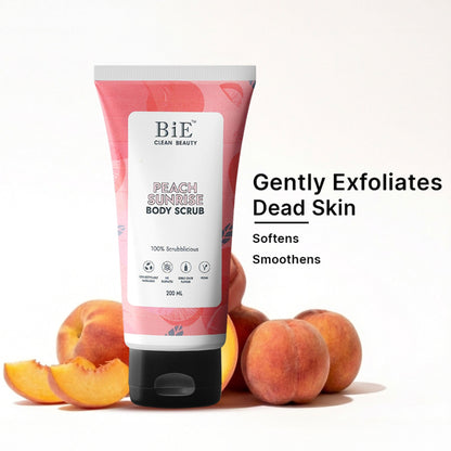 BiE Peach Sunrise Body Scrub