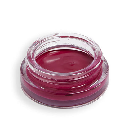 Makeup Revolution Mousse Blush - For Cheeks & Eyes Non Sticky-Soft Focus Effect - Passion Deep pink