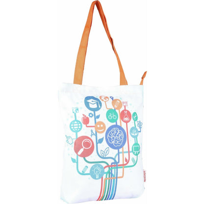 Nostaljia Tote  (Multicolor)