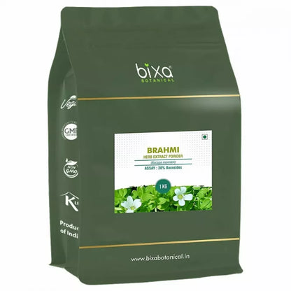 Bixa Botanical Brahmi - Nir Brahmi Herb Powder Bacopa Monnieri - 200 gms