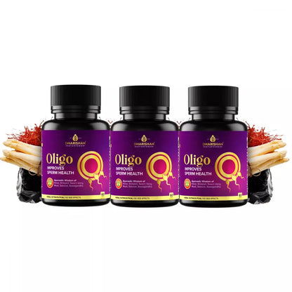 Dharishah Ayurveda Oligo Improves Sperm - 60 tabs
