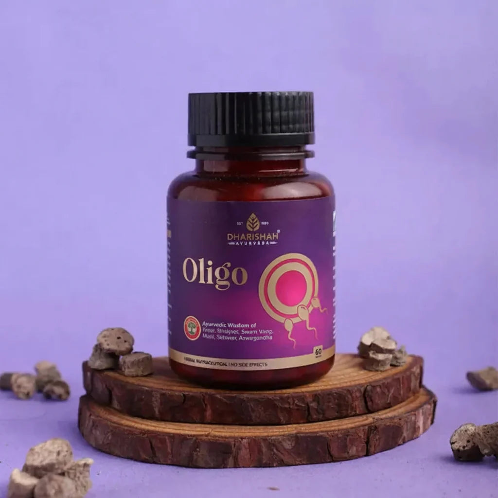Dharishah Ayurveda Oligo Improves Sperm - 60 tabs