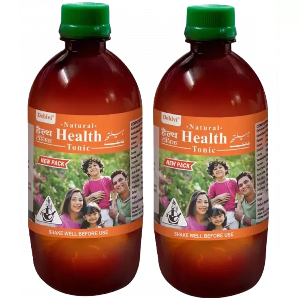 Dehlvi Ambar Natural Health Tonic - 200 ml (Pack of 2)