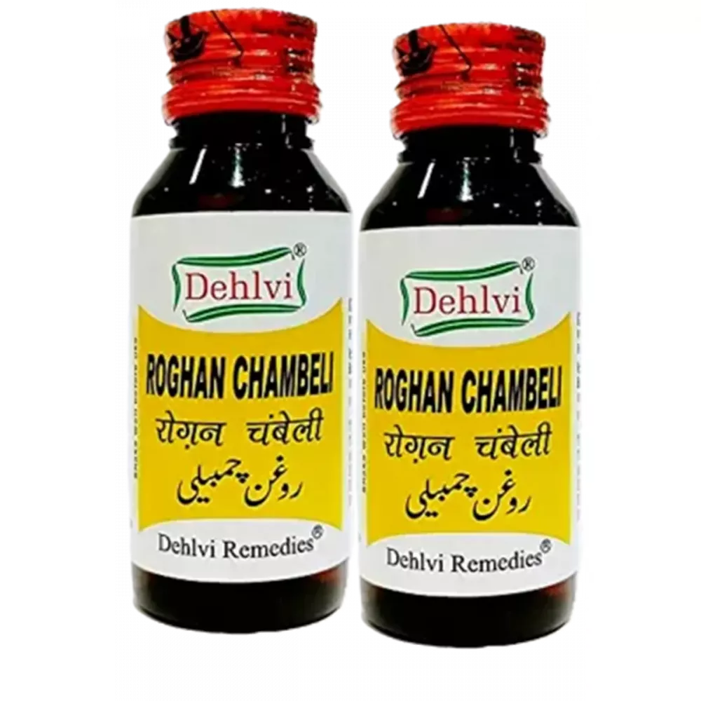 Dehlvi Roghan Chameli - 50 ml (Pack of 2)
