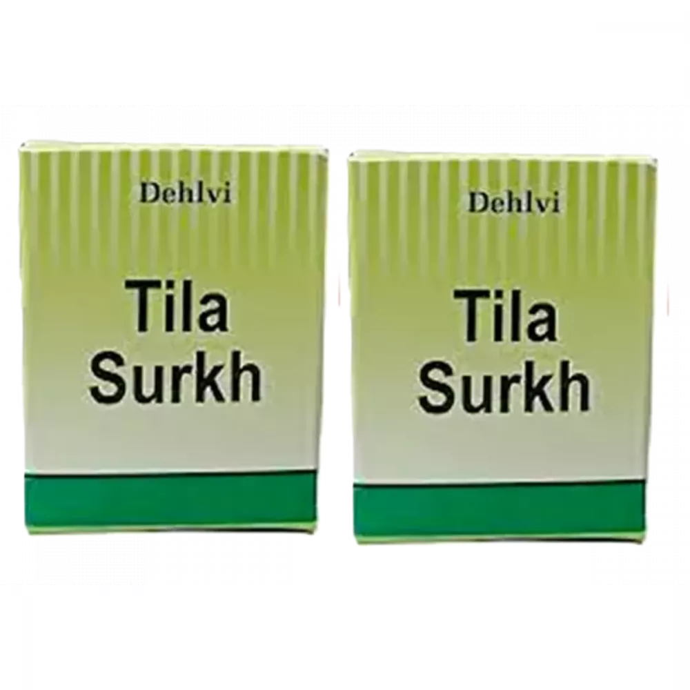 Dehlvi Tila Surkh - 6 gms (Pack of 2)
