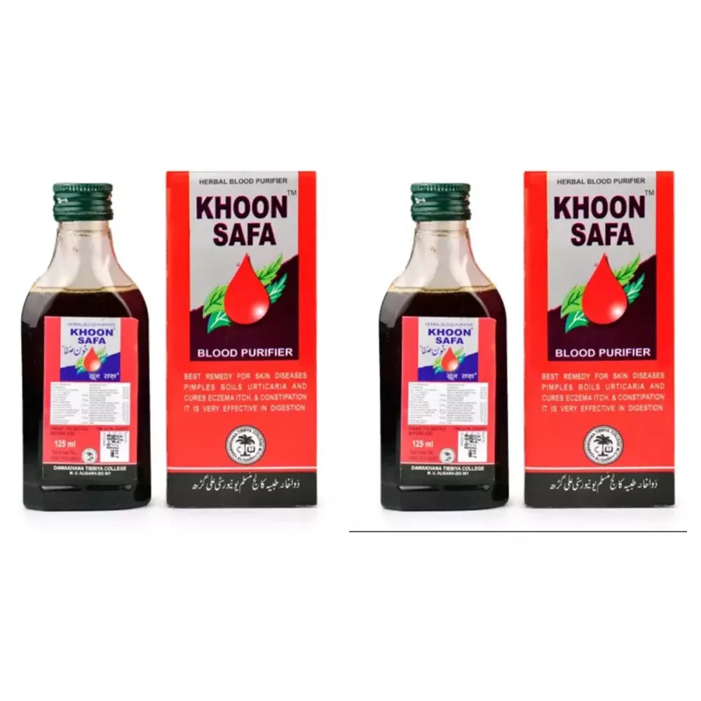 Dawakhana Tibbiya Khoon Safa - 125ml (Pack of 2)