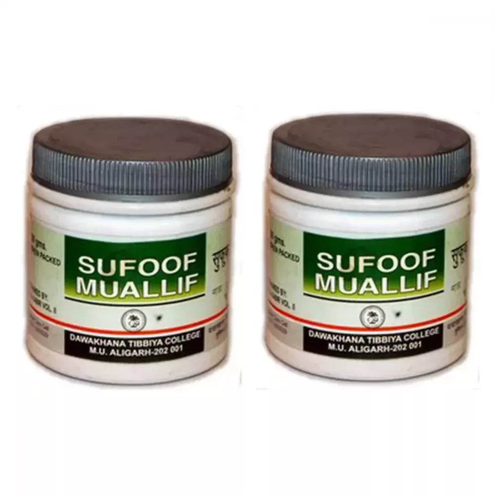 Dawakhana Tibbiya Safoof Muallif - 60 gms (Pack of 2)