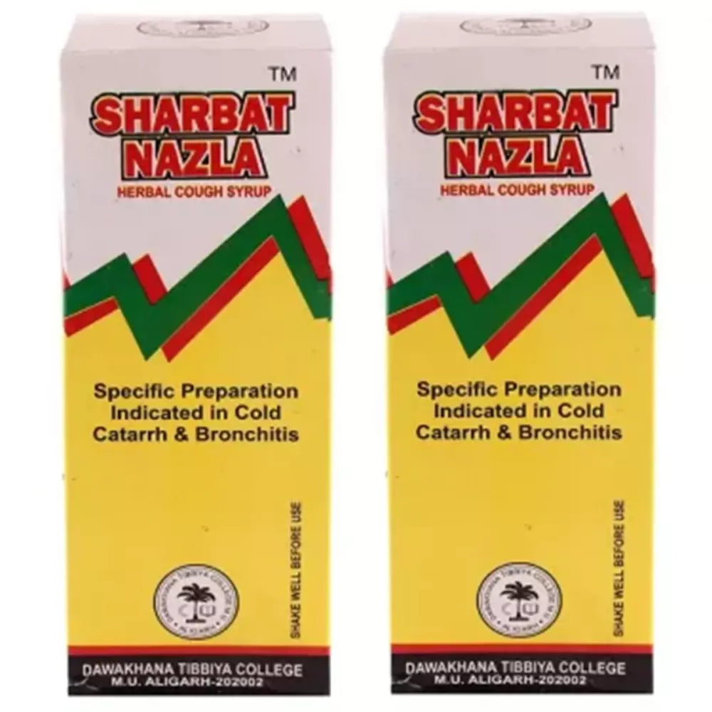 Dawakhana Tibbiya Sharbat Nazla - 125 ml (Pack of 2)