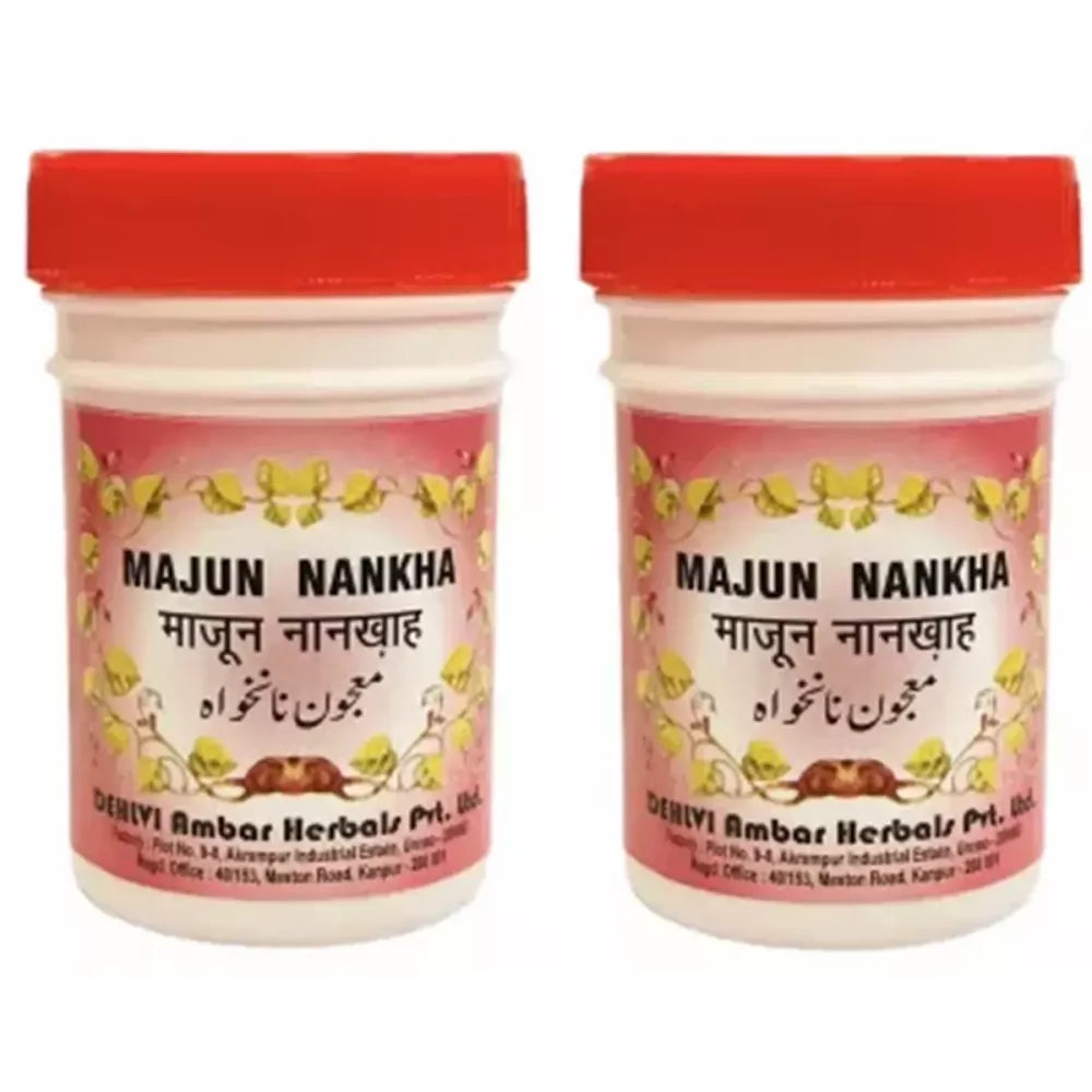 Dehlvi Ambar Majun Nankhah - 125 ml (Pack of 2)