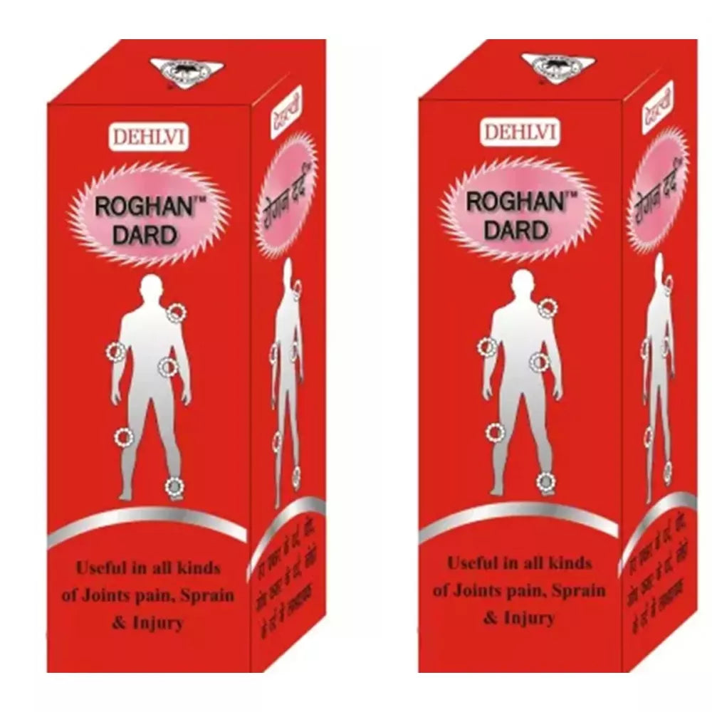 Dehlvi Ambar Roghan Dard - 25 ml (Pack of 2)