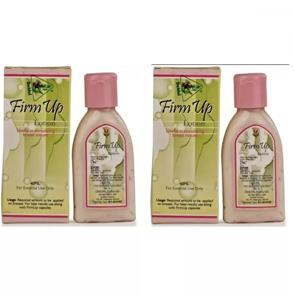 Dehlvi Firm Up Lotion - 40 ml (Pack of 2)