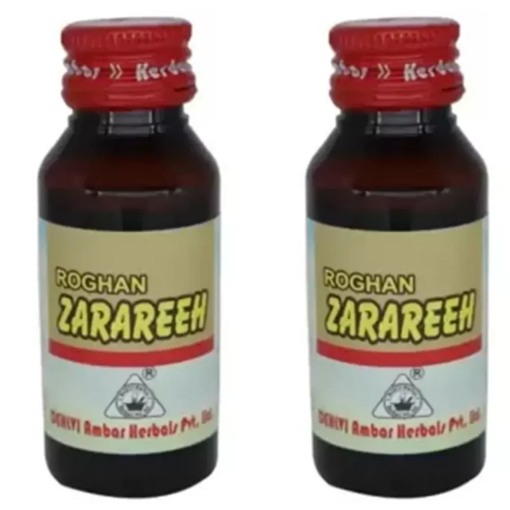Dehlvi Roghan Zarareeh - 10 ml (Pack of 2)