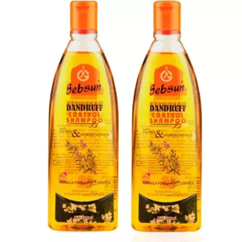 Indo German Sebsun Dandruff Control Shampoo - 200 ml (Pack of 2)