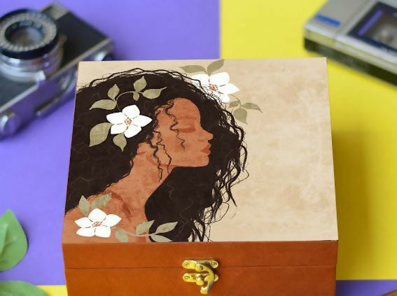 Collectibles India Wood Gift Box