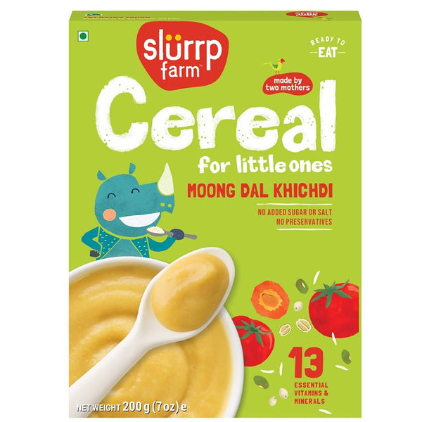 Slurrp Farm Moong Dal Khichdi Cereal For Little Ones - 200 gms