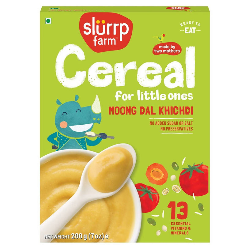 Slurrp Farm Moong Dal Khichdi Cereal For Little Ones - 200 gms