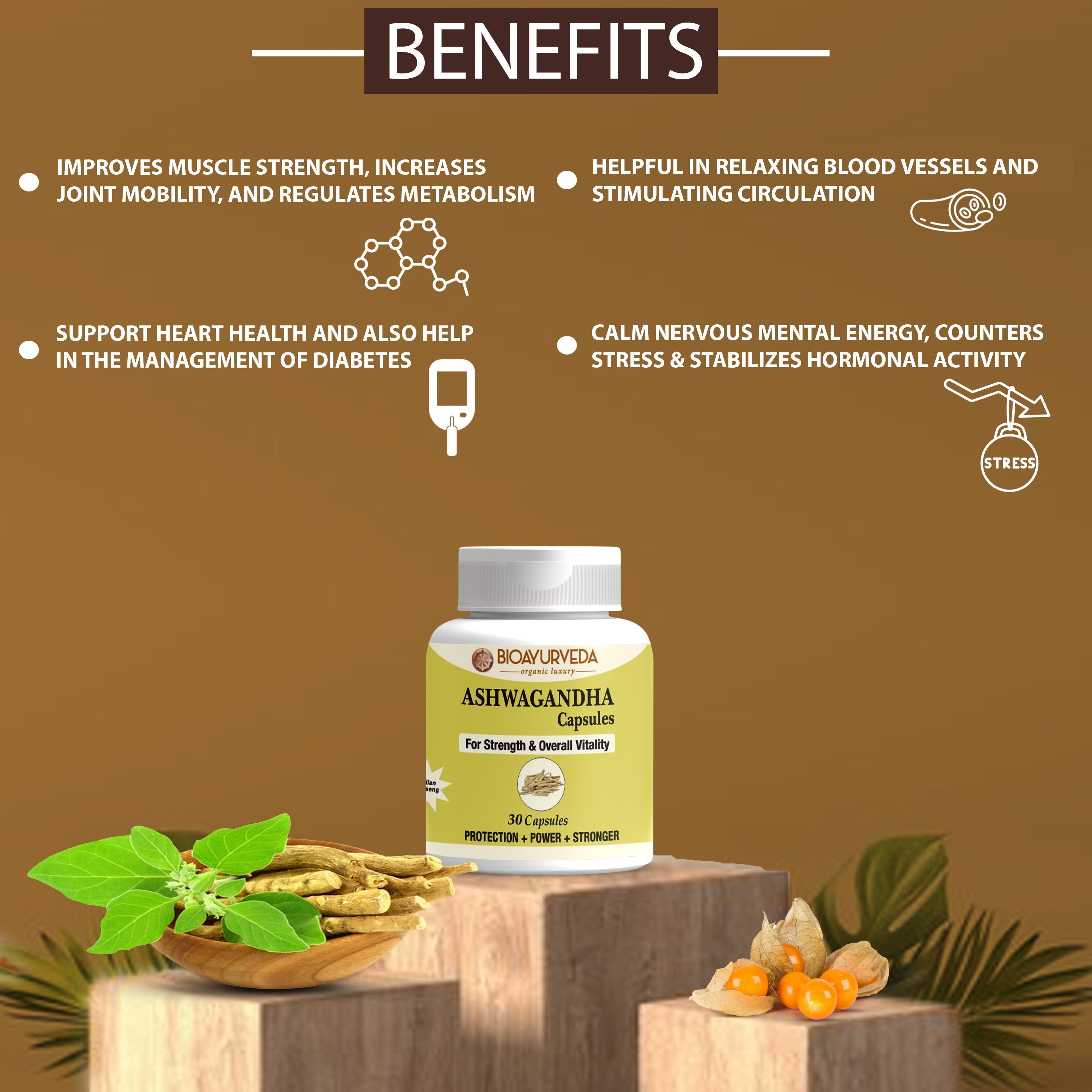 Bio Ayurveda Ashwagandha Capsule