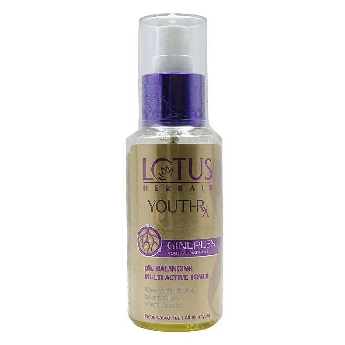 Lotus Herbals Youth RX PH Balancing Multi Active Toner - 100 ml