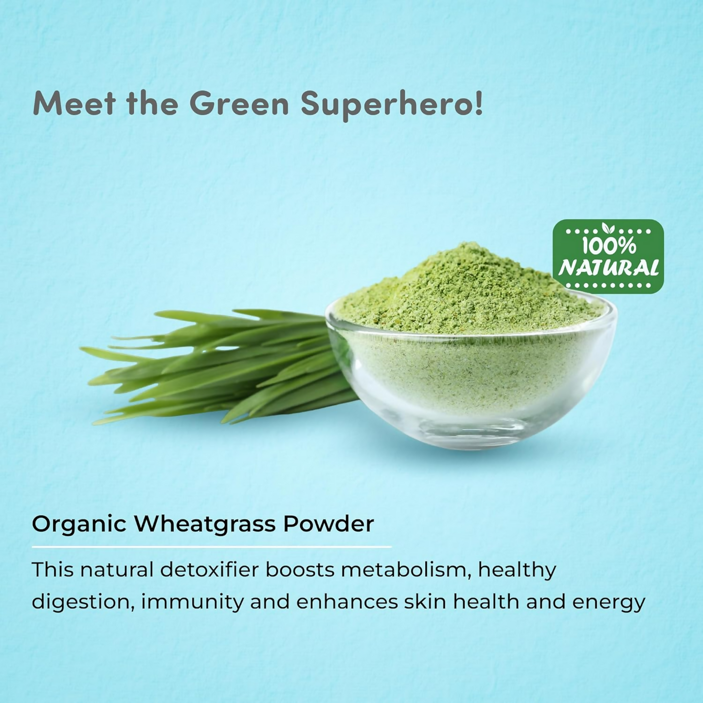 Mylo Care 100% Natural Wheatgrass Powder