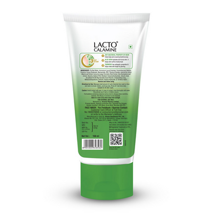 Lacto Calamine Facewash With Neem, Aloe Vera & Turmeric