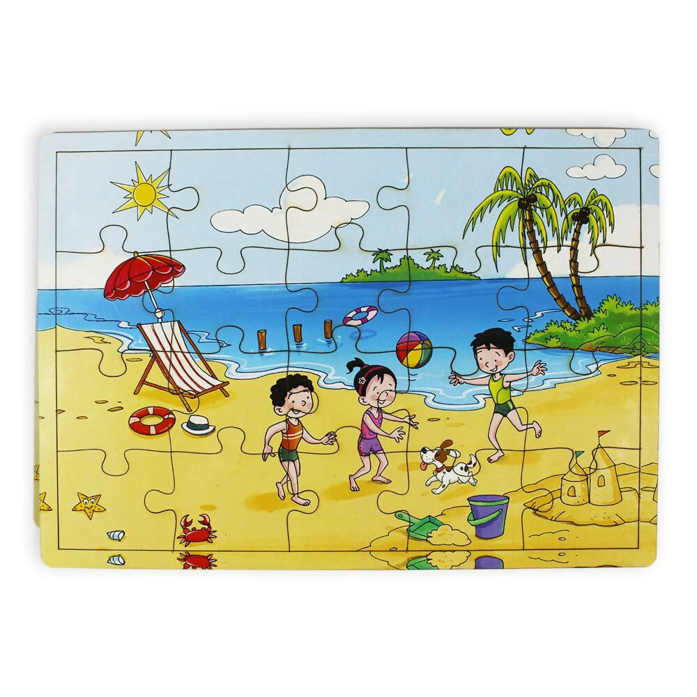 Matoyi Jigsaw Puzzles For Kids: Beach And Marine