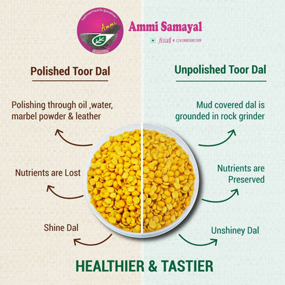 Ammi Samayal Sand Ground Toor Dal