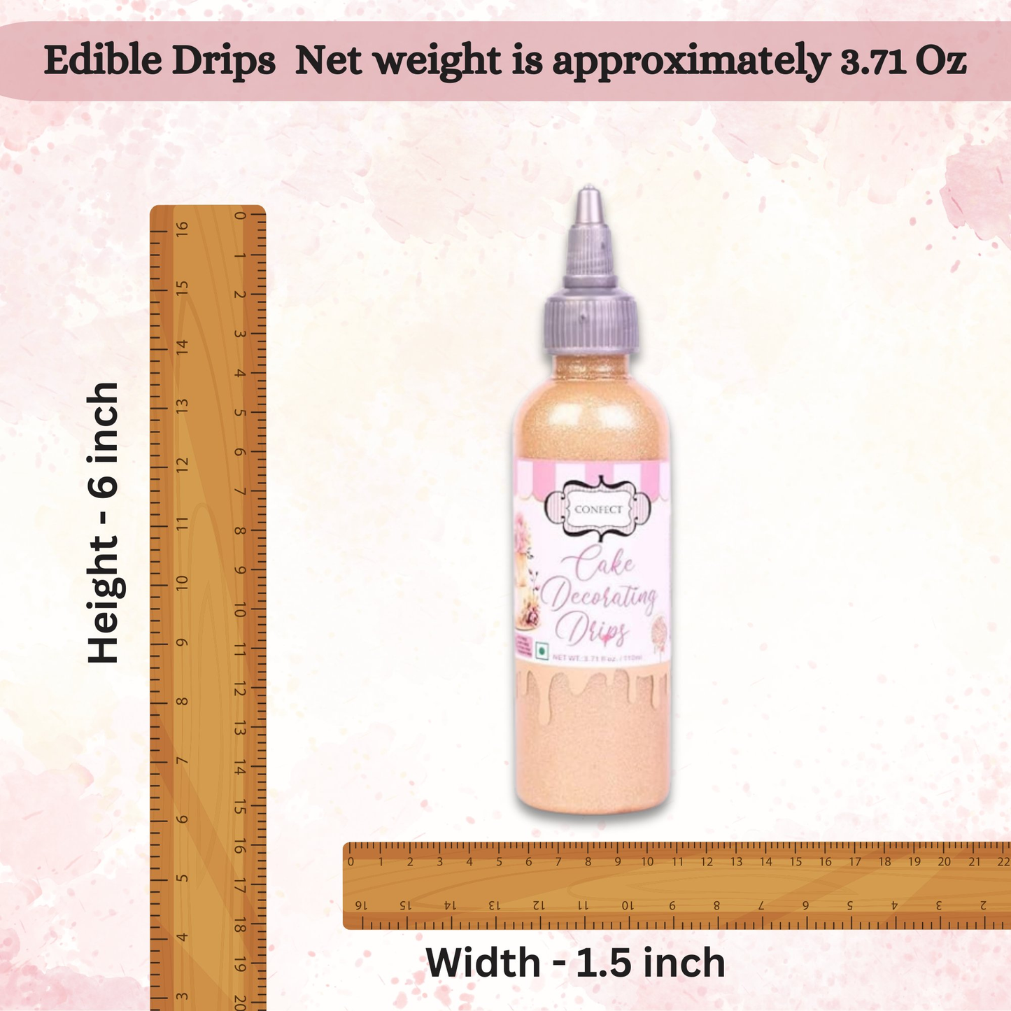 Confect English Gold | Edible Drips
