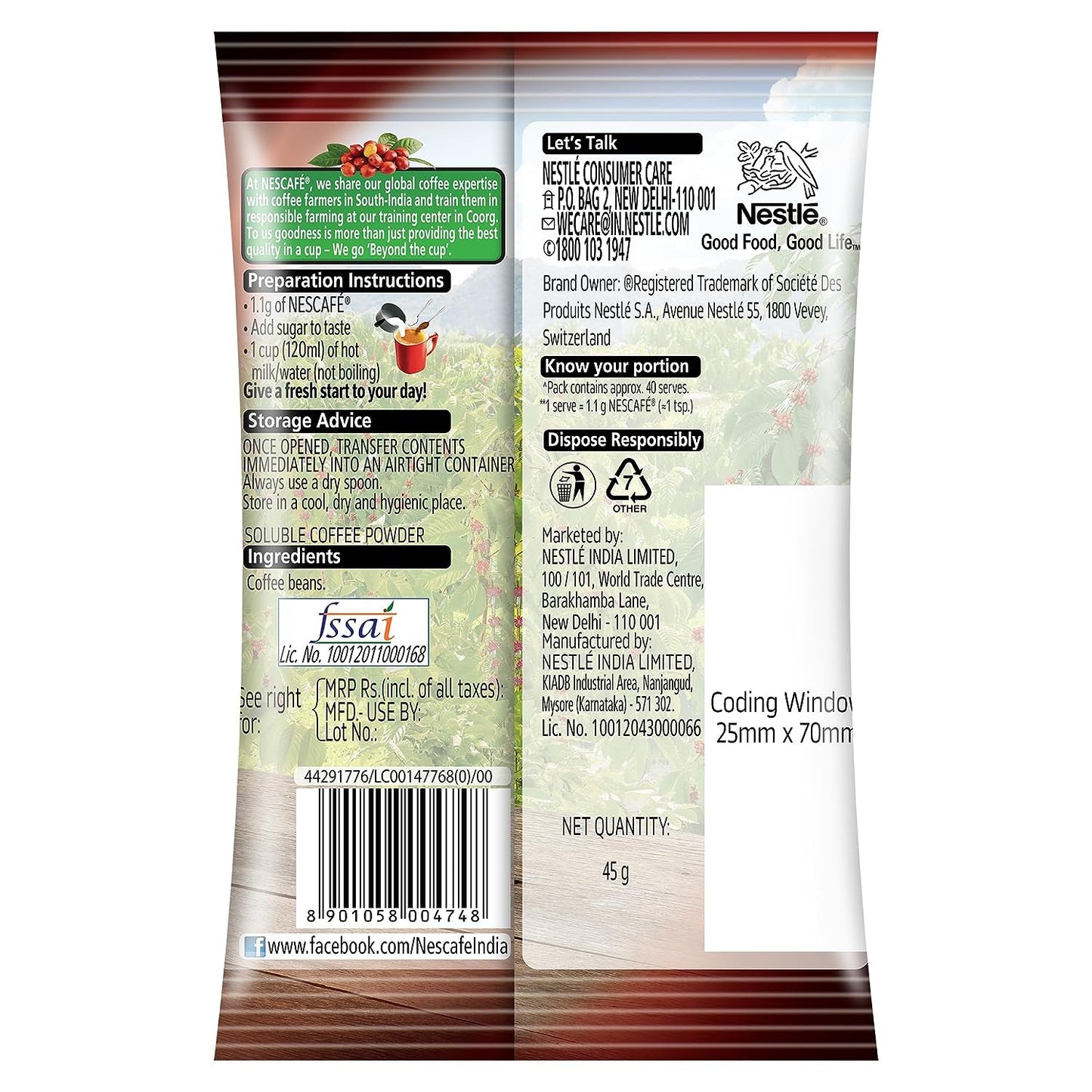 Nescafe Classic Coffee - 50 gm