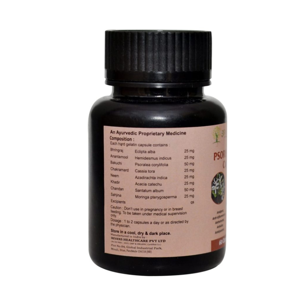 Sifa Ayurveda Psoriasis Capsule - 60 Caps