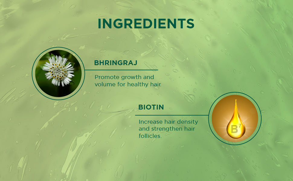 Biotique Bhringraj & Biotin Hair Fall Control Shampoo - 300 ml